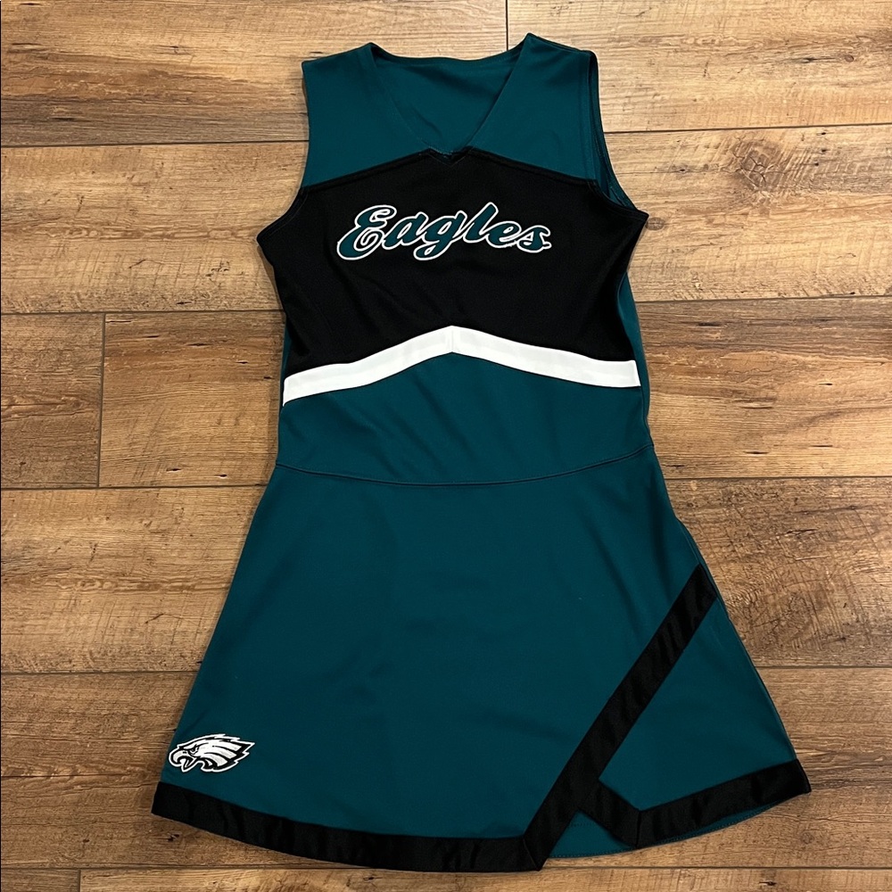 NFL Philadelphia Eagles Girls Captain Cheerleader Dress, YL (14)